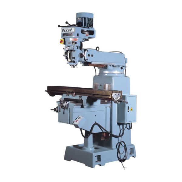 3HP Vertical R8 Taper Turret Milling Machine 4SA Joint Manual Operation For