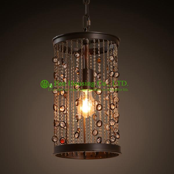 Crystal Ceiling lamp suspended ceiling lighting interior Bridcage chandeliers & pendant lights
