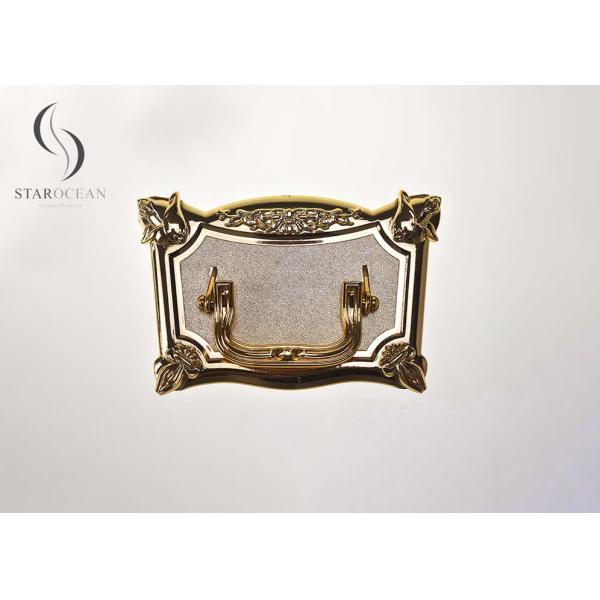 Luxurious Gold-Plated Style High Load Bearing High Quality Coffin Accessories