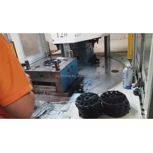 Rotary Table Vertical Injection Molding Machine with 2 Stations 3 Stations and