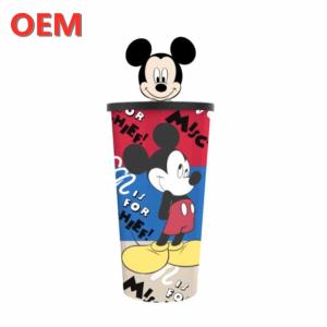 OEM Customized Straw Cup Cartoon Drink Cup FAMA Factory