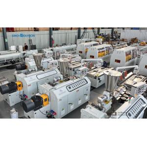 Sinohs 65/132 PVC Wall Panel Making Machine/ WPC Fluted Panel Production Line