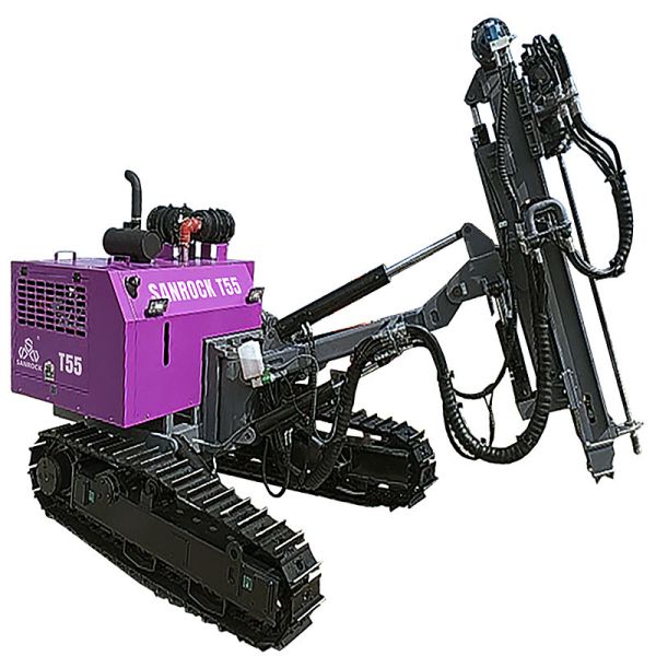 Buy Crawler Drilling Rig Equipment Hard Rock Blast Hole Drilling Machine Top Hammer Drill Rigs at wholesale prices