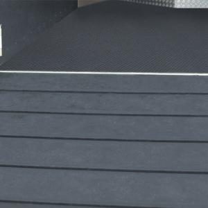 Wide Ribbed Pattern Ramp Agricultural Rubber Matting And Safety Surfacing
