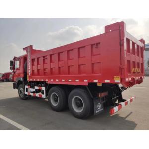 SHACMAN F3000 6x4 Dump Truck 380hp EuroII Red Construction Truck