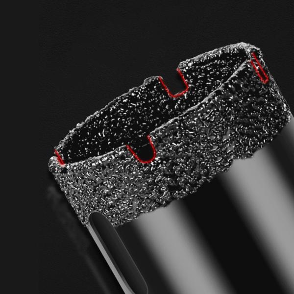 Diamond Drill Bit Set Vacuum Brazed Diamond Drilling Core Bits Drills Hole Saw Hole Cutter For Porcelain Marble