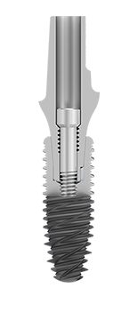 Biotech® Dental Implant Internal Titanium Milling Abutment 14mm Arum/Dess Holder