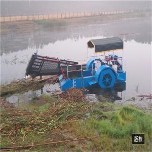 Width 0.5M Water Hyacinth Harvester Collection Boat Reed Harvester