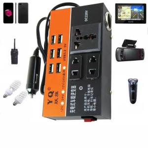 Car Inverter 1500W Pure Sine Wave Inverter 12V Dc To 120V Ac For Car Power