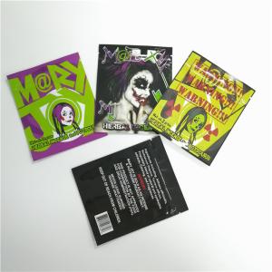 Food Grade Aluminum Foil Stand Up Pouch Resealable Candy Cbd Gummy Bears