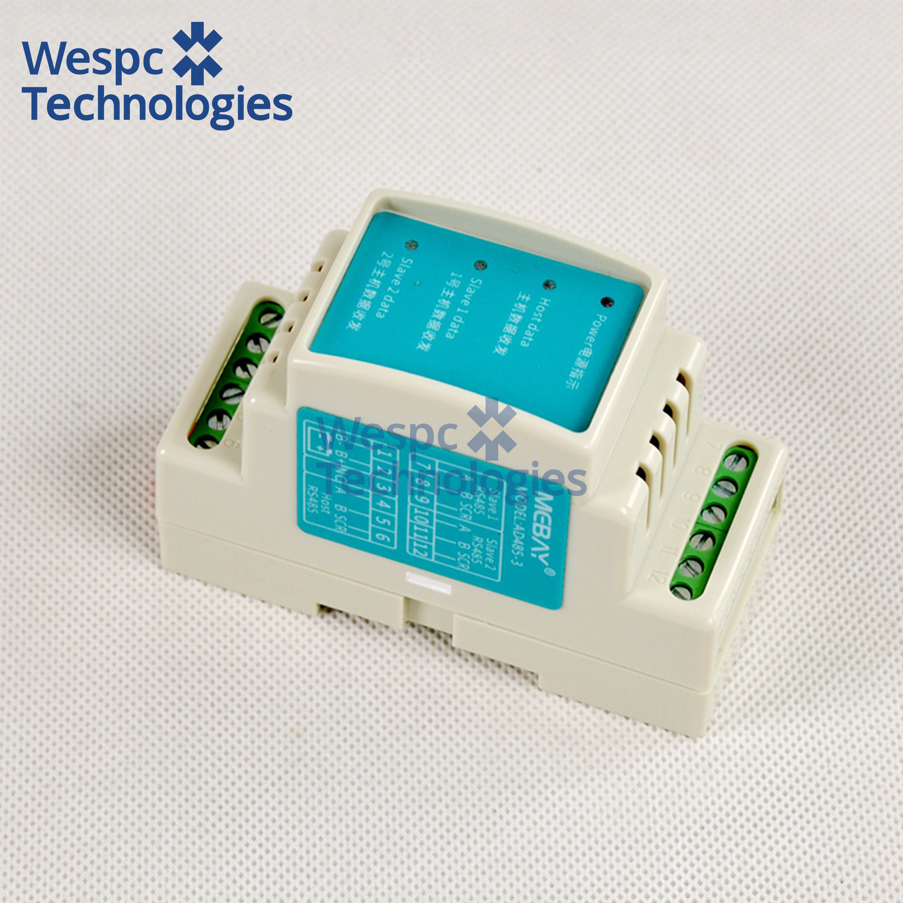 China WESPC Original  AD485-3 Generator Parts Extension Module Interface Facilitates on sale
