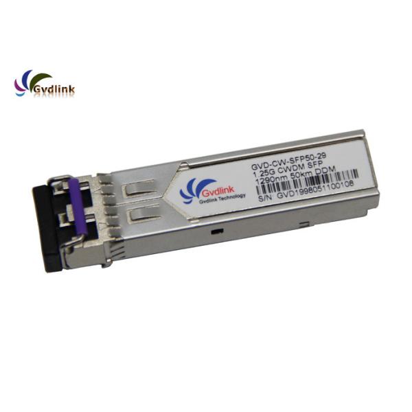 Buy 1290nm 50km Compatible CWDM-SFP50-1290 CWDM SFP Transceiver at wholesale prices