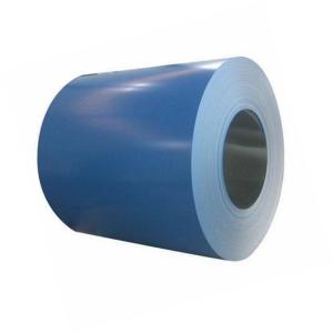DX51D 0.3mm PPGL Steel Coil Hot Dipped Color Coated 50mm Width