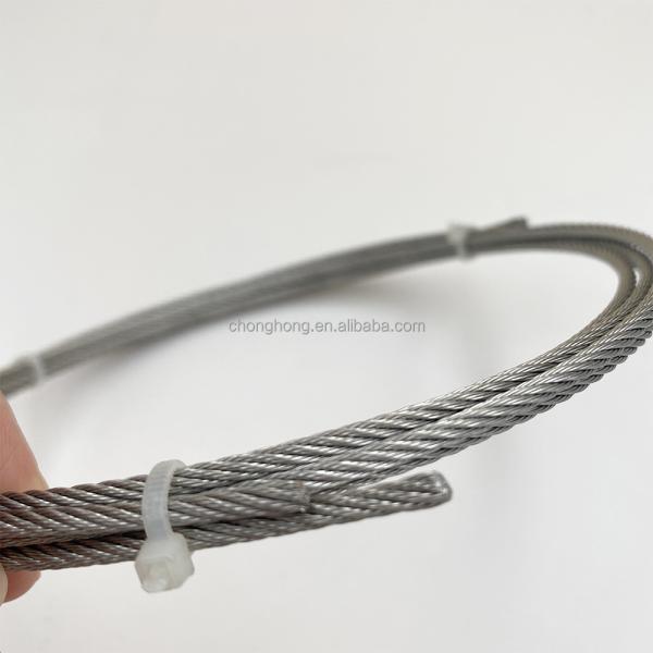 Inox Cable AISI316 AISI304 Stainless Steel Wire Rope with Other Processing Service 7x7 Steel Cable Rope