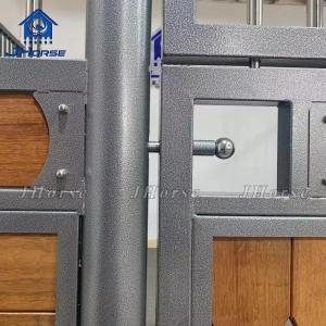 High Quality European Style Stables Galvanized Bamboo Filling Permanent Stables