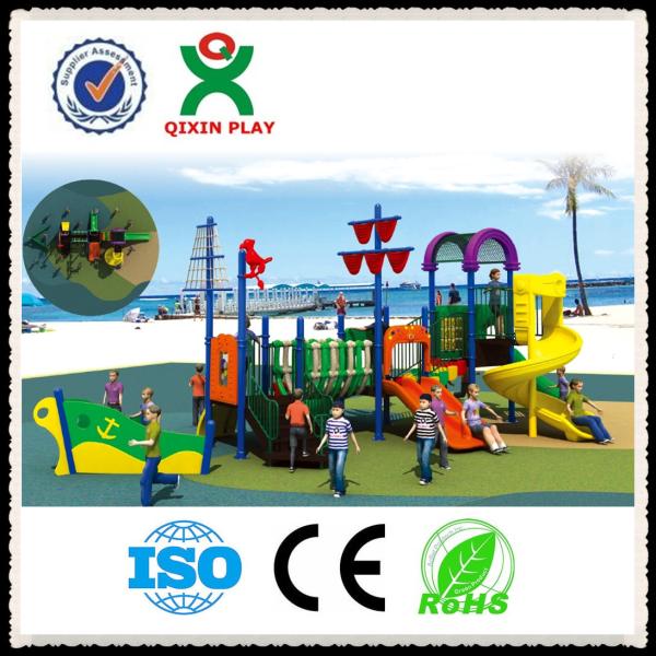 China Playground Equipment Pirate Ship Playground 2015 CE plastic kid's outdoor playground