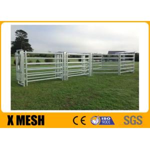 1.66 Inch Od Metal Farm Fence 84 Inch Height 12 Feet Width