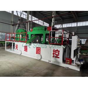 Water / Oil Based Waste Oilfield Drilling Mud Treatment System Non Landing