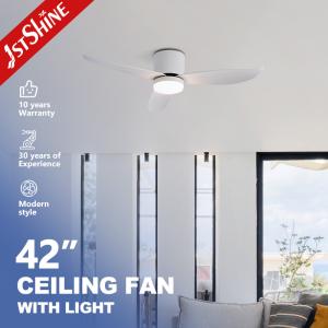 Quality Modern 2-in-1 Ceiling Fan – Optional LED Light Flush Mount Design for sale