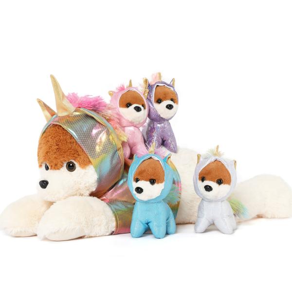 MorisMos 26-Inch Unisex Cotton Giant Unicorn Plush Stuffed Animal Multicolor