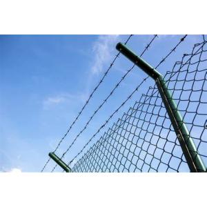 Galvanized Angle Post Chain Link Fence Heavy Duty Used