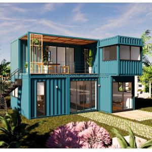 Specialized Expandable Container Houses Deluxe Prefabricated Villa House for