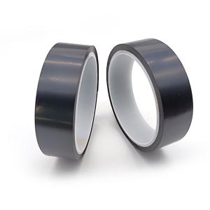 Black ACF High Temperature Kapton Tape Double Sides Anti Static