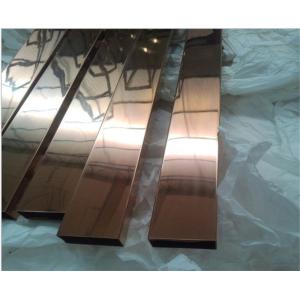 Black Stainless Steel Pipe Tube Mirror Finish 201 304 316 For Handrail