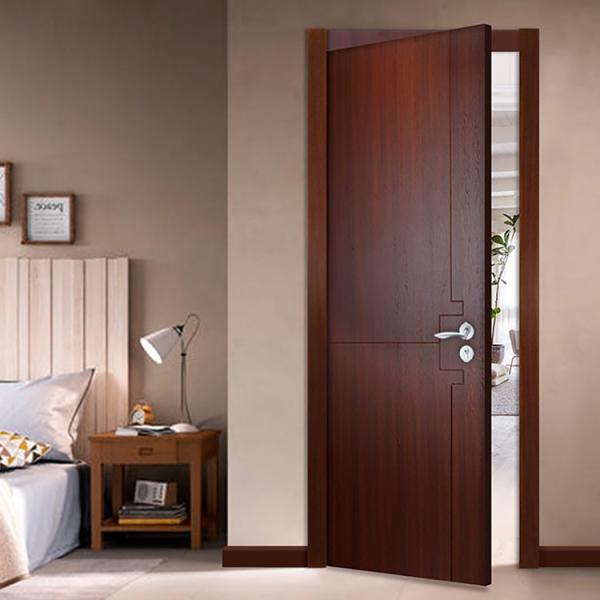 Buy Eco Friendly 7mm Veneer Flush Fire Door Soundproof at wholesale prices