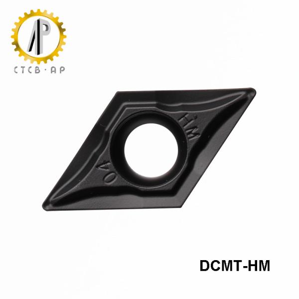 Buy DCMT11T3 Cnc Carbide Inserts CVD Coating For Steel Finishing And Semi Finishing at wholesale prices