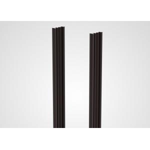6061 Powder Coated Aluminium Extrusions Column Threading Aluminum Profile