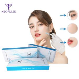 Facial Hyaluronic Acid Dermal Filler Room Temperature Sterile Syringe