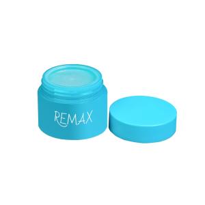 REMAX Empty PET 50g Blue Screw Cap Cream Jar Fast Delivery Logo Customizable