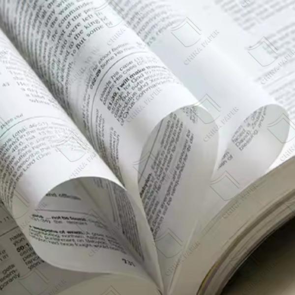 Professional Thin Printing Paper For Pharmaceutical Leaflets , Booklets , Bibles