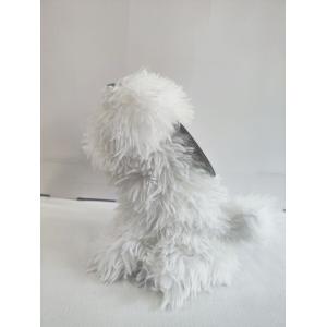 Dancing & Singing White Dog with flowers and Bells on head kids toy children's