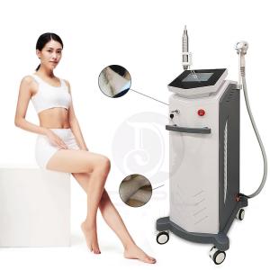 Stationary Combined 808 Diode Laser Beauty Machine Tattoo Pigment Removal