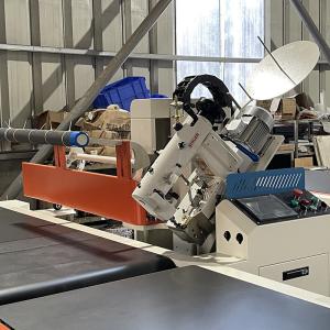 ZOLYTECH 15-20pcs/h mattress tape edge machine automatic flipping for beginners