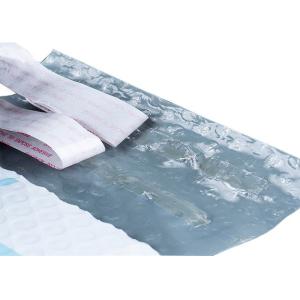 2.3mil LDPE Poly Bubble Mailers CMYK Pantone With Double Adhesive Strips