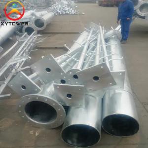 Self Supporting Hot Galvanized Steel Pipe Telecommunication Rooftop Antenna