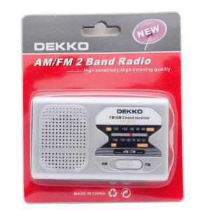 China Supplier Stereo Portable Radio With 2 AA Batteries For Emergency