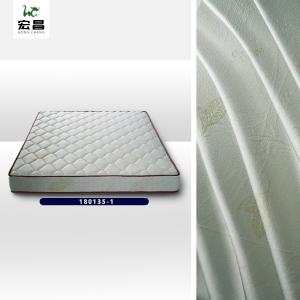 High Strength Breathable 180gsm Knitted Mattress Fabric Adjustable Width