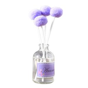 Wedding Custom Color Home Reed Diffuser Essential Oil Reed Diffuser Cotton Ball