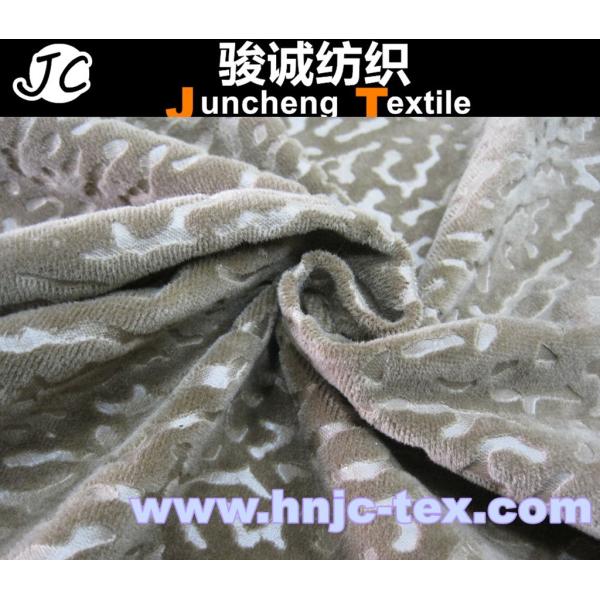 Buy New style embossed polyester velboa fabric for home use at wholesale prices