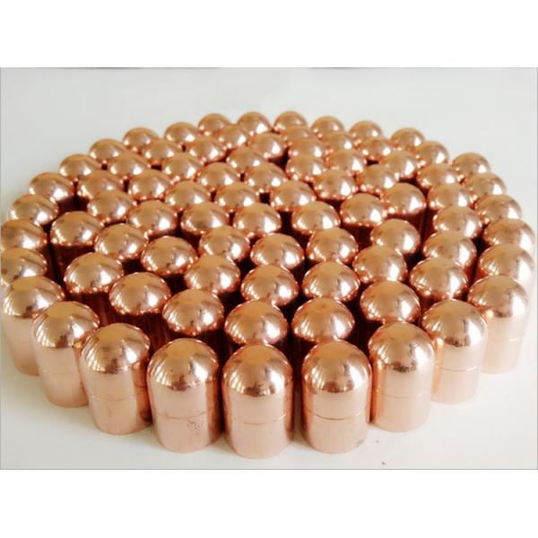 Auto Body Resistance Industrial Welding Caps Custom For Steel Door Spot Welder