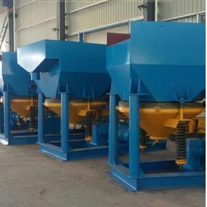 Electric Motor Diamond Jigging Gold Mining Machine Trapezoid Shaped