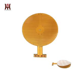 Round Shape Pi Thin Film Flexible electric heater
