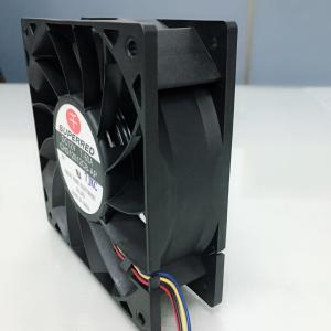 China 80 X 80 X 25mm DC Cooling Fan Plastic DC CPU Fan For Industrial Cooling on sale