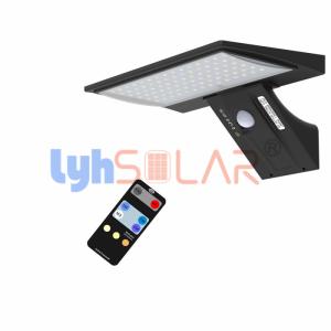 Remote Control 4.2w Solar Wall Mounted Motion Sensor Light Anti UV And Anti