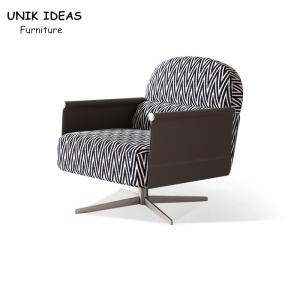 Sleeper Couch Single Seater Armchair Rotating Sofa For Bedroom Mocha Italian