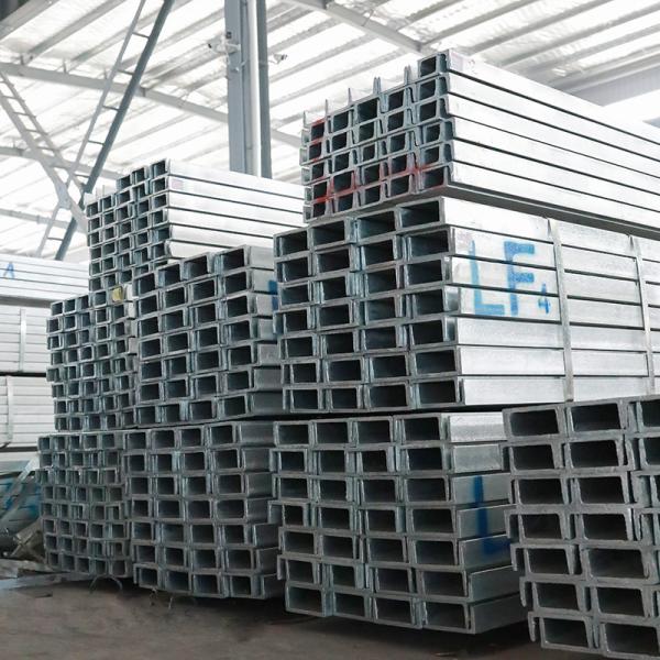 Buy SS400 50mm Galvanised C Channel ASTM Hot Dip Galvanized C Channel at wholesale prices